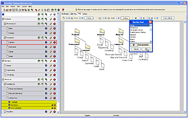 Oversite web prototyping tool