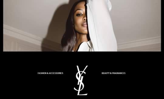 Yves St. Laurent website