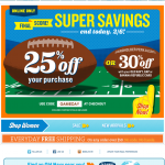 Old Navy email design: Final Score