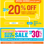 Old Navy email design: Just For You