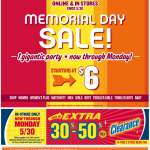 Old Navy email design: Memorial Day Sale