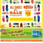 Old Navy email design: Shoes On Sale