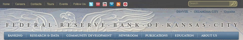 Kansas City federal reserve bank website navigation