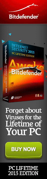 Bitdefender banner ad design example