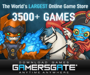 GamersGate banner ad design example