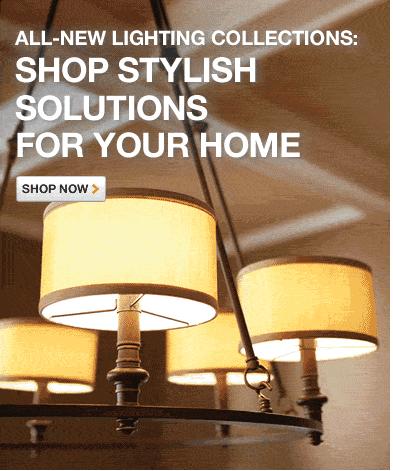 Home Depot lighting email animated GIF