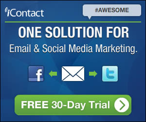 iContact banner ad design example