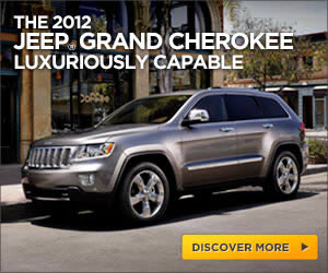 Jeep banner ad design example