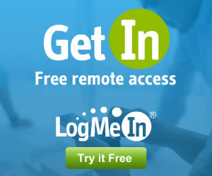 LogMeIn banner ad design example