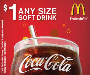 McDonalds banner ad design example