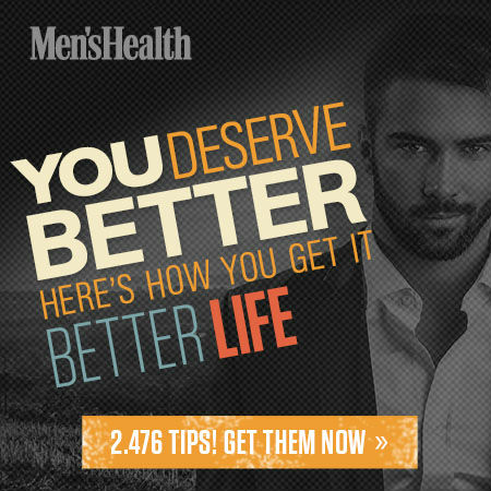 Men's Health banner ad design