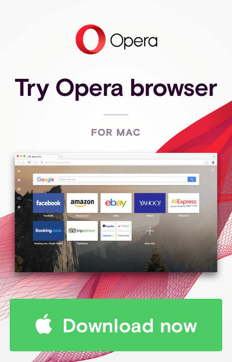 Opera banner ad design