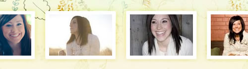 Personal photos in Kari Jobe website footer