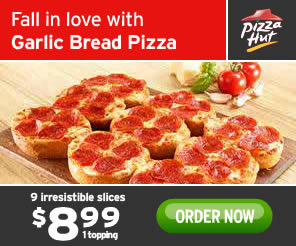 Pizza Hut banner ad design example