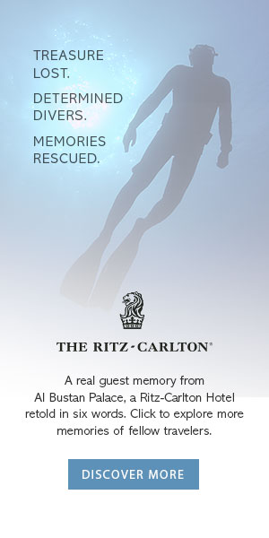 The Ritz Carlton banner ad design