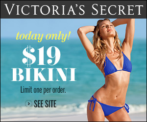 Victoria's Secret banner ad design example