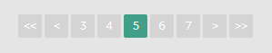 AWWWARDS web pagination design example