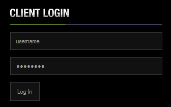 echo login form design example
