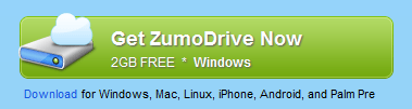 ZumoDrive web button design example