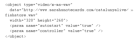 A List Apart code sample design example