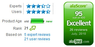 alaTest rating design example