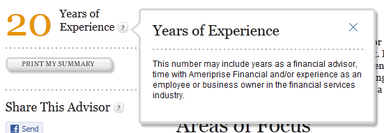 Ameriprise web tooltip design example