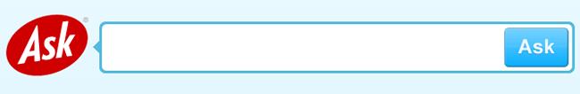 Ask search box design example