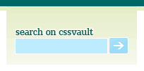 CSS Vault search box design example