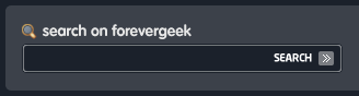 Forever Geek search box design example