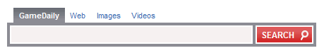 Game Daily search box design example