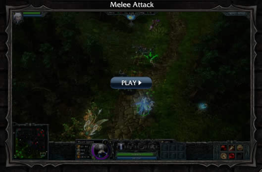 Heroes of Newerth image border design example