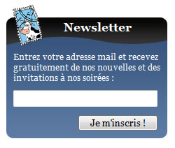 La Ronde des Fromages email signup form design example