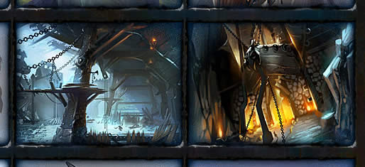 World of Warcraft: Wrath of the Lich King image border design example