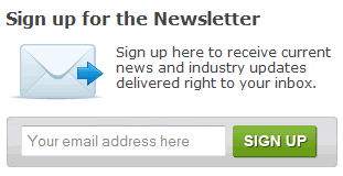 Security Sales & Integration Magazine email signup form design example