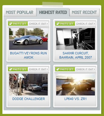 Top Gear tabbed box design example