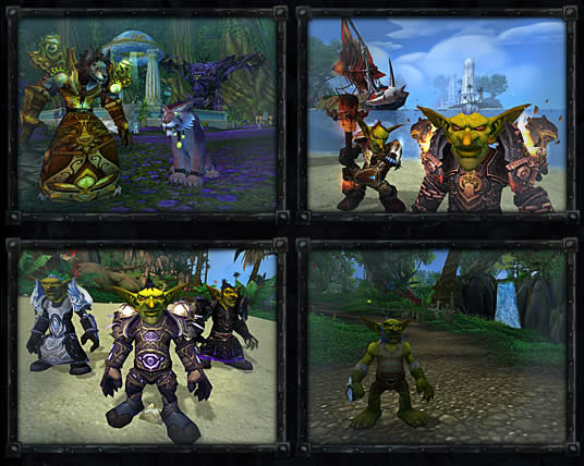 World of Warcraft: Cataclysm image border design example