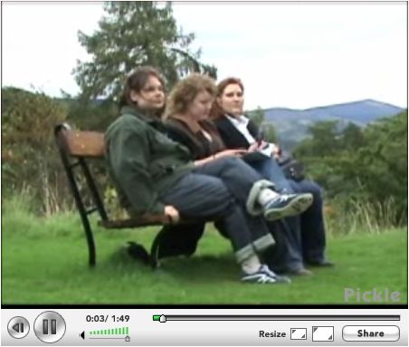 Pickle web video player design example