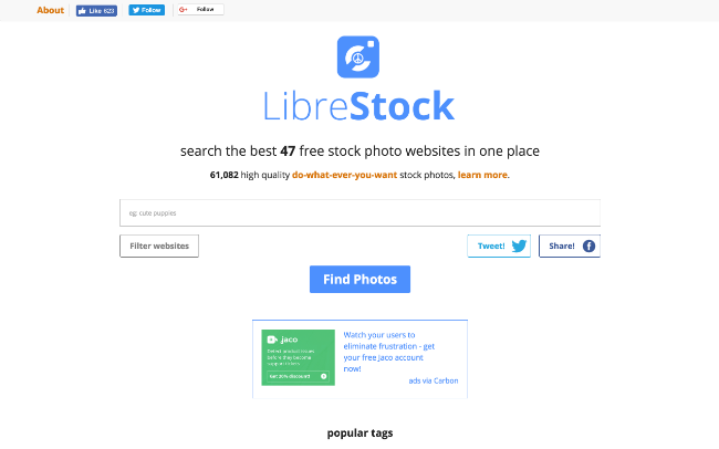 LibreStock free stock photography website