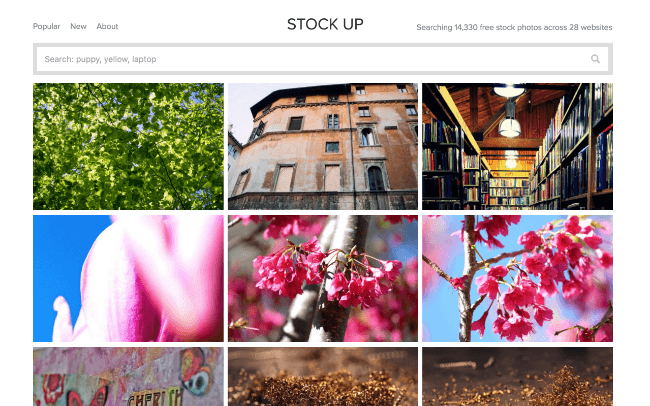 Stock Up free stock photography website