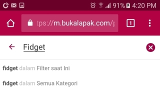 Bukalapak clear search button